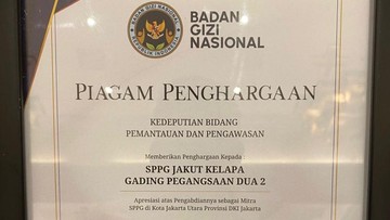 SPPG Polres Jakut Polda Metro Raih Predikat Dapur Terbaik dari BGN