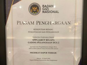 SPPG Polres Jakut Polda Metro Raih Predikat Dapur Terbaik dari BGN