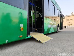 Video Bus Canggih yang Ramah Lansia di Makkah