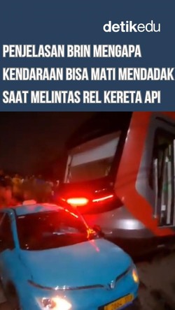 Video Mengapa Kendaraan Bisa Mati Mendadak Saat Melintas Rel Kereta?