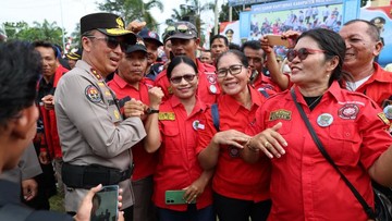 Pimpin Apel, Kapolda Sumsel Sapa Warga dan Ajak Jaga Kamtibmas