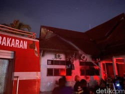 Kantor Dishub Provinsi Bangka Belitung Terbakar