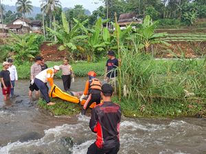 Hilang 3 Hari, Lansia Ditemukan Tewas di Sungai Cihideung