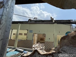 SDN Nglarang Terdampak Tol Jogja-Solo Dibongkar, Siswa Belajar di Perpus-Aula