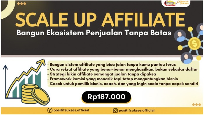 Affiliate Marketing Bisa Jadi Sistem Penjualan Otomatis