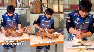 Yuki Tsunoda Ditantang Bikin Roti, Malah Jadi Mobil Balap Mini