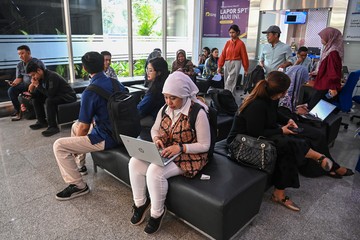 Antrean Lapor SPT Membludak di Hari Penutupan