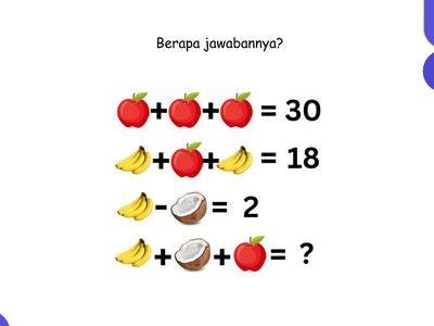 Kalau Nggak Jago Matematika Otak Bisa Berasap, Coba Selesaikan Tes Ini