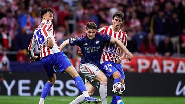 Atletico Tak Tegang Hadapi Tekanan di Markas Arsenal