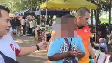 Viral Paksa Anak Ngemis di CFD Kanjuruhan, Pasutri di Malang Diamankan