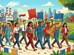 7 Tuntutan Buruh Saat Aksi May Day di Sumsel