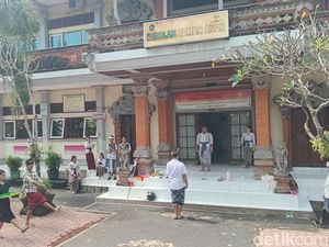 Siswa SMPN 1 Gianyar Jatuh dari Lantai 2 gegara Didorong Teman, Kaki Retak