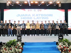 Wamendagri Wiyagus Puji Damkar, Satpol PP & Linmas Jaga Stabilitas Daerah