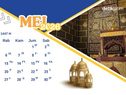 Kalender Hijriah Mei 2026 Beserta Jadwal Puasa Sunah
