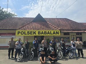 2 Pria Curi Motor Warga Modus Berburu Burung di Langkat, Senapan Angin Disita