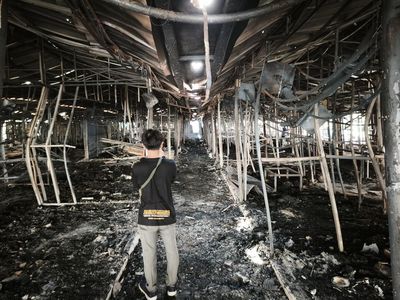 Penampakan Pasar Kanjengan Semarang Usai Terbakar Hebat