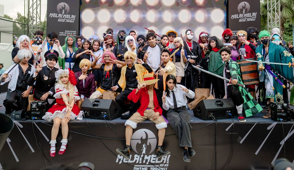Mela! Mela! Anime Japan!! yang digelar di India pada tahun 2024