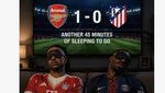 Meme Jomplangnya Kualitas PSG Vs Bayern dan Atletico Vs Arsenal