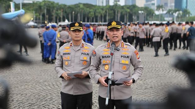 Kabid Humas Polda Metro Jaya Kombes Budi Hermanto mengatakan kehadiran abdi negara di lapangan tidak semata-mata berorientasi pada pengamanan. (dok Istimewa)