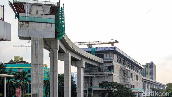 Progres Terkini LRT Jakarta Fase 1B, Konstruksi Terus Dipercepat