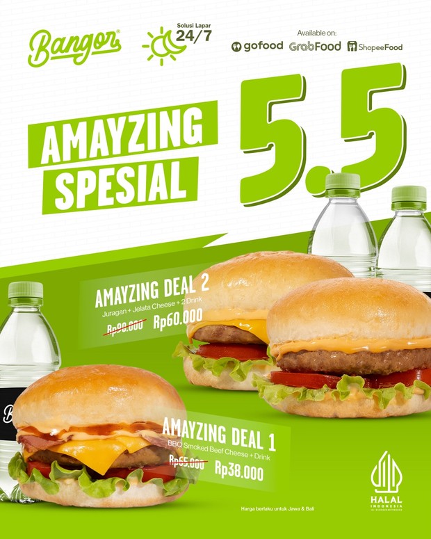 Promo May Day Burger Bangor/ Foto: IG @burgerbangor