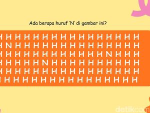 Ada Huruf Tersembunyi di Gambar Ini, Hanya Sedikit yang Bisa Menemukan Semuanya