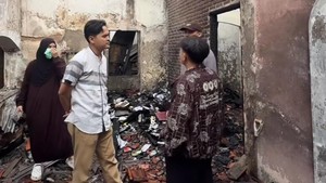 Penampakan Rumah Anisa Rahma Usai Kebakaran, 3.500 Al-Quran Ditemukan Utuh
