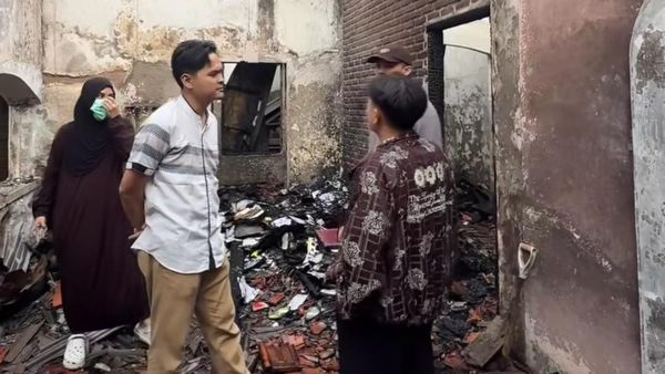Penampakan Rumah Anisa Rahma Usai Kebakaran, 3.500 Al-Quran Ditemukan Utuh