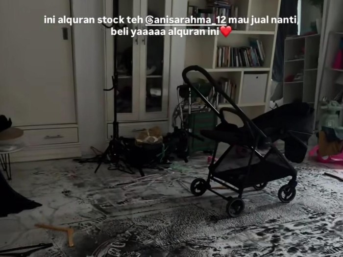 Rumah Anisa Rahma dan Anandito Dwis kebakaran.