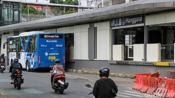 Halte Transjakarta Manggarai Tutup Sementara Imbas Proyek LRT