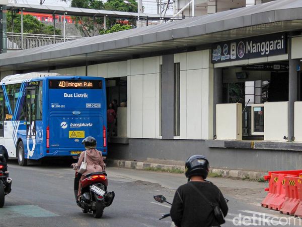 Halte Transjakarta Manggarai Tutup Sementara Imbas Proyek LRT