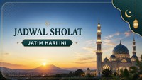 Jadwal Sholat Jatim 11 Juni 2026 untuk Waktu Imsak-Buka Puasa Kamis