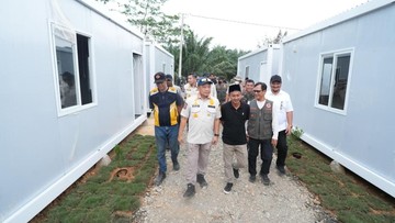Huntara Bantu Warga Lubuk Sidup Bangun Harapan Baru Pascabencana