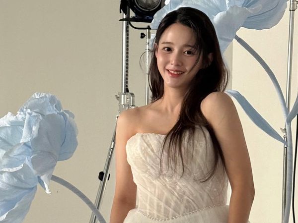 Nam Bo Ra Pemotretan Bergaun Pengantin Jelang Melahirkan