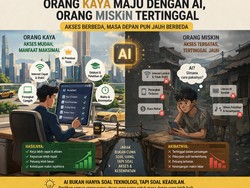 Penelitian Ungkap Ternyata Orang Kaya Lebih Cenderung Pakai AI
