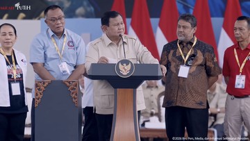 Prabowo di May Day: Saya Jadi Presiden karena Kaum Buruh, Tani dan Nelayan
