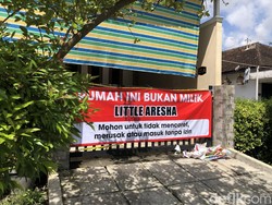 Spanduk Larangan Vandalisme Dipasang di Daycare Little Aresha Jogja