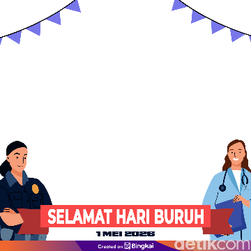 10 Twibbon Hari Buruh 2026 Baru dan Gratis, Siap Dipakai di Medsos