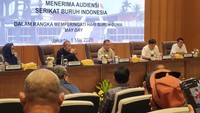 Video: DPR Terima Audiensi Massa Buruh, Bahas RUU Ketenagakerjaan-Status Ojol
