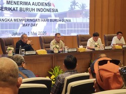 Dasco Terima Perwakilan Buruh di DPR, Dapat Aduan soal Sistem Upah Nasional