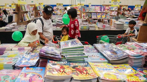Antusiasme Anak-anak Berburu Buku di BBW 2026