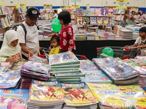Antusiasme Anak-anak Berburu Buku di BBW 2026