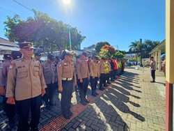 Polres Batu Perkuat Keamanan Lewat Apel Sabuk Kamtibmas