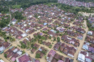 Banjir Kepung Ratusan Rumah di Kota Jambi