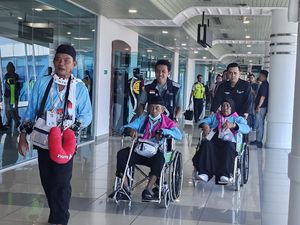 441 Calon Haji Asal Babel Terbang ke Madinah, Transit di Palembang