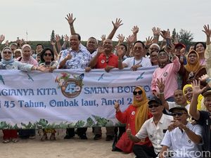 CT Hadiri Reuni SMAN 1 Jakarta 81 di Ancol, Beri Pesan Jaga Kekompakan