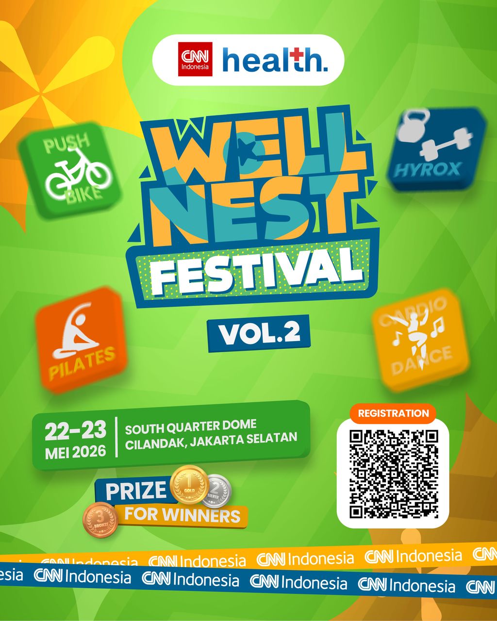 CNN Indonesia Wellnest Festival Vol. 2