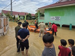 Hujan Lebat Picu Banjir di Kota Jambi, 4 Kecamatan Terdampak