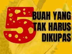 Infografis: 5 Buah Ini Tak Perlu Dikupas, Kulitnya Bisa Dimakan