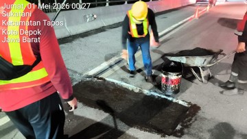 Jasa Marga Rampung Perbaiki Tol Jagorawi, Jalan Sudah Normal